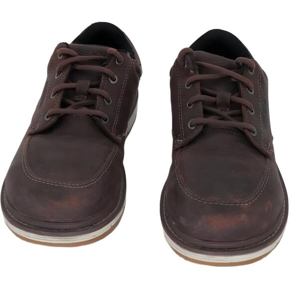 KEEN Utility Chicago Oxford Composite Toe Work Shoes Tobacco/Black Men's US 7M - Picture 5 of 6